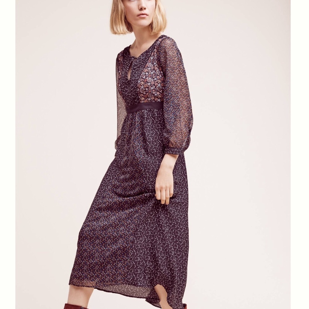 Anthropologie Floral Dress